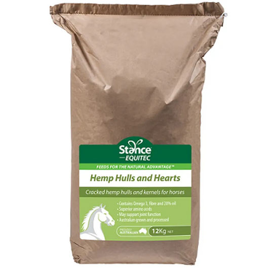 EQUITEC HEMP HULLS & HEARTS 12KG