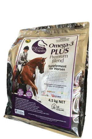 EQUINE VIT&MIN OMEGA 3 PLUS PREMIUM BLEND 4KG