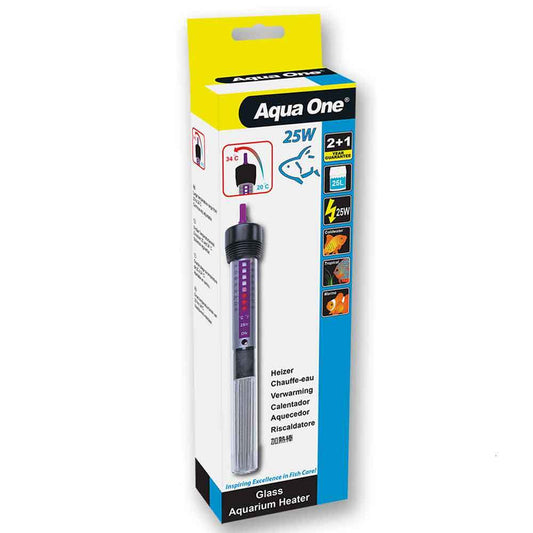 Aqua One Glass Heater 25W