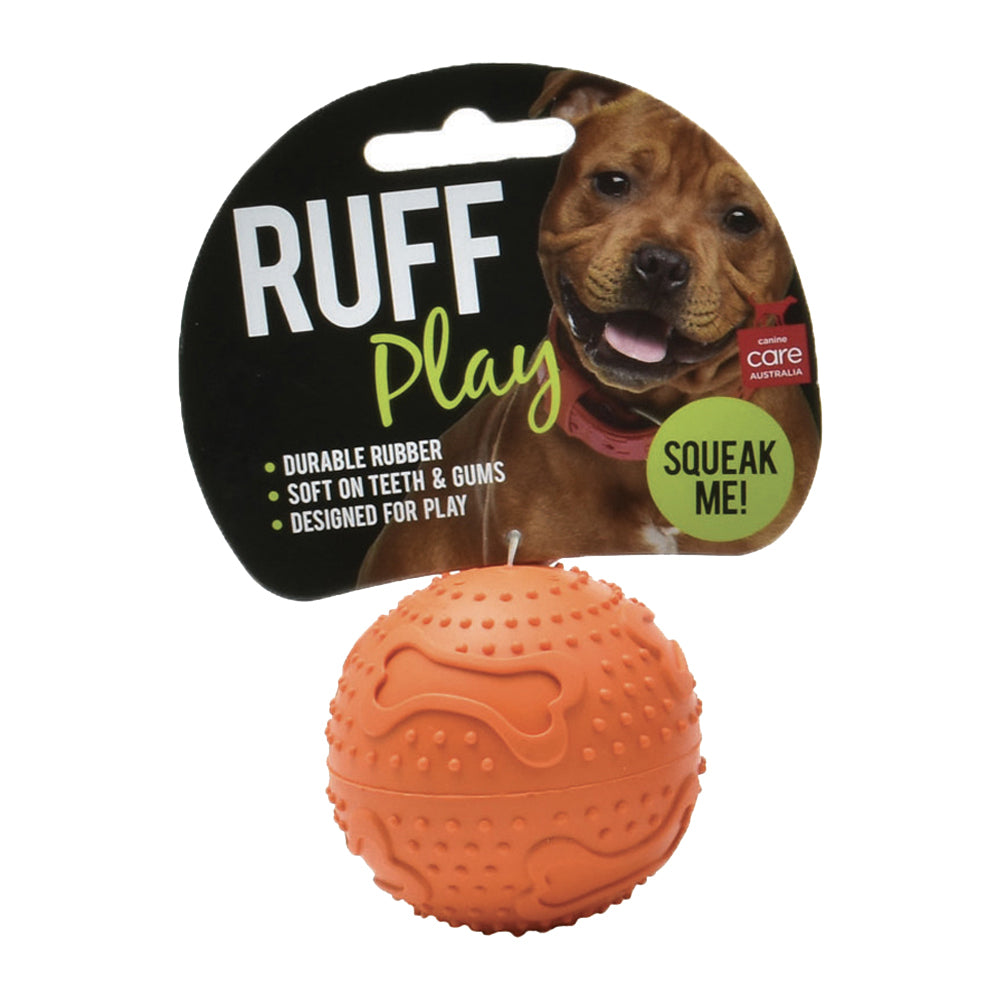 Squeaky Ball Ruff All Pet Ruff Play Squeaky Ball Small – Petcare Warehouse