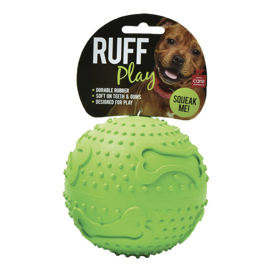 All Pet Ruff Play Squeaky Ball XL