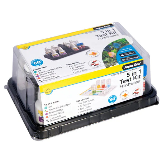 Aqua One 5 In 1 Test Kit Freshwater