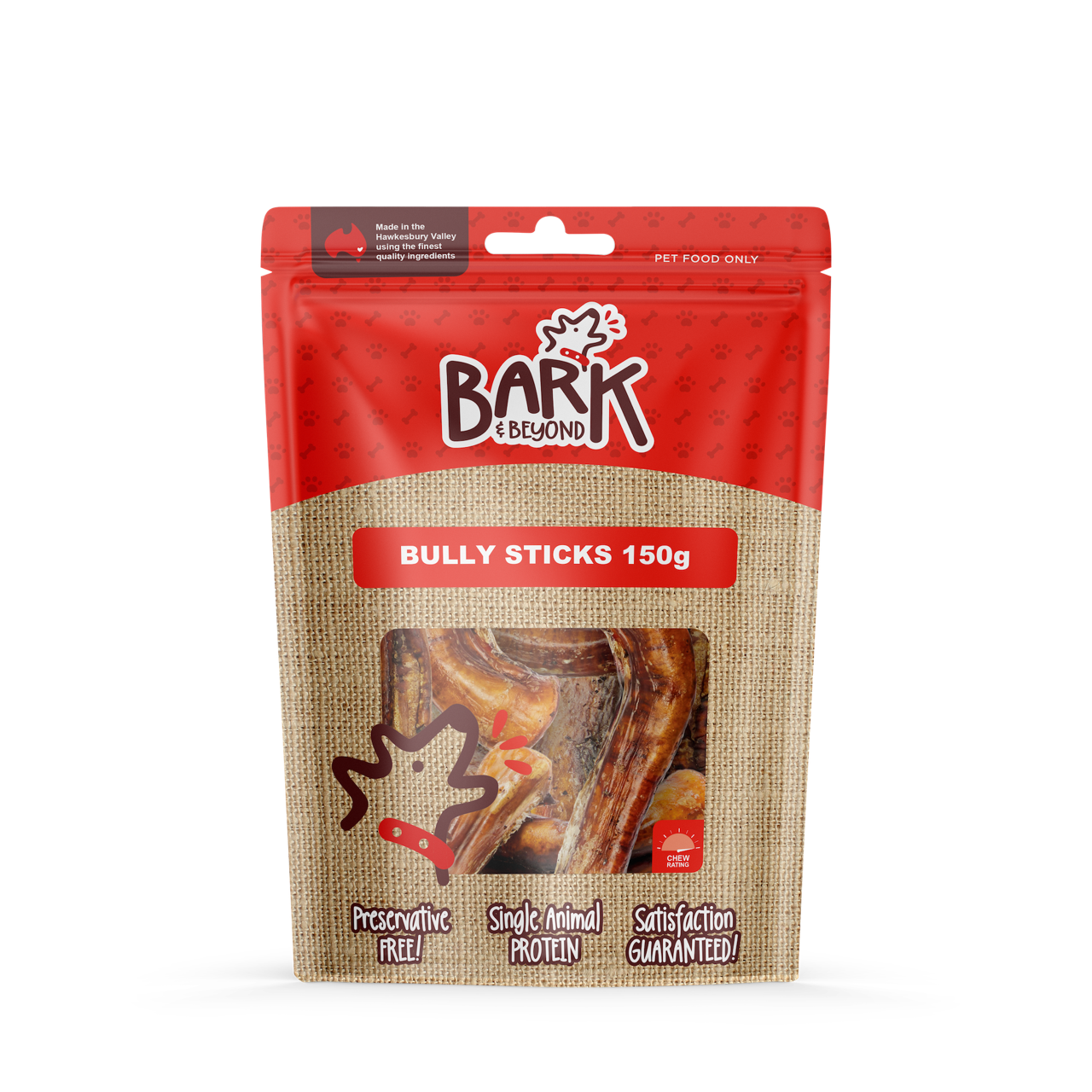 Bark & Beyond Bully Stick 150g