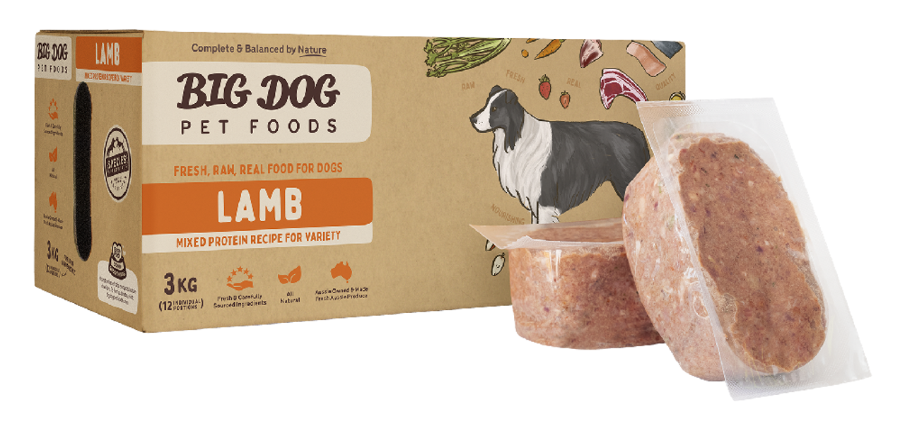 Big Dog Pet Foods Raw Diet Lamb