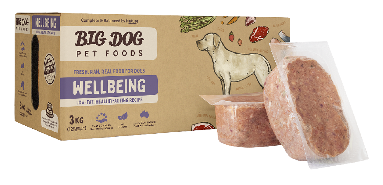 Big Dog Pet Foods Raw Diet Wellbeing