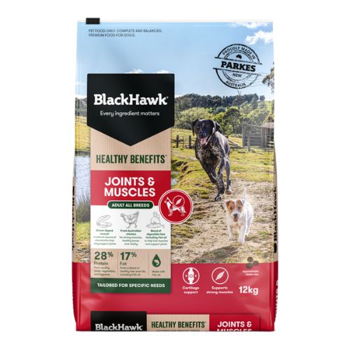 Black Hawk Healthy Benefits Joint And Muscles Dog Food