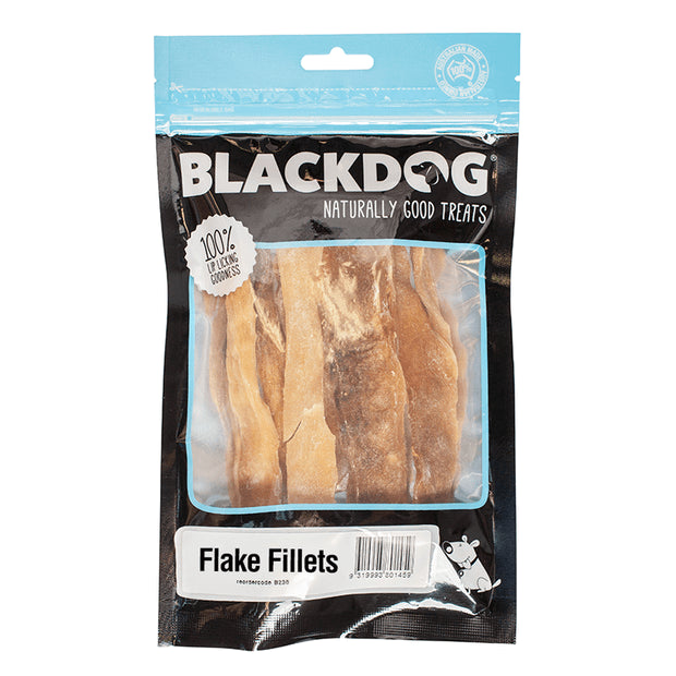 Black Dog Fish Flake Fillets 100g