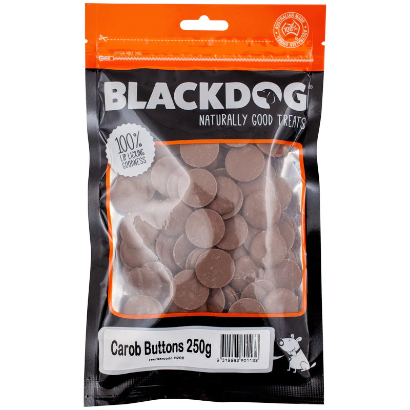 Black Dog Carob Drops 250g & 1kg