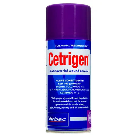 Cetrigen Antibacterial Wound Aerosol 100g