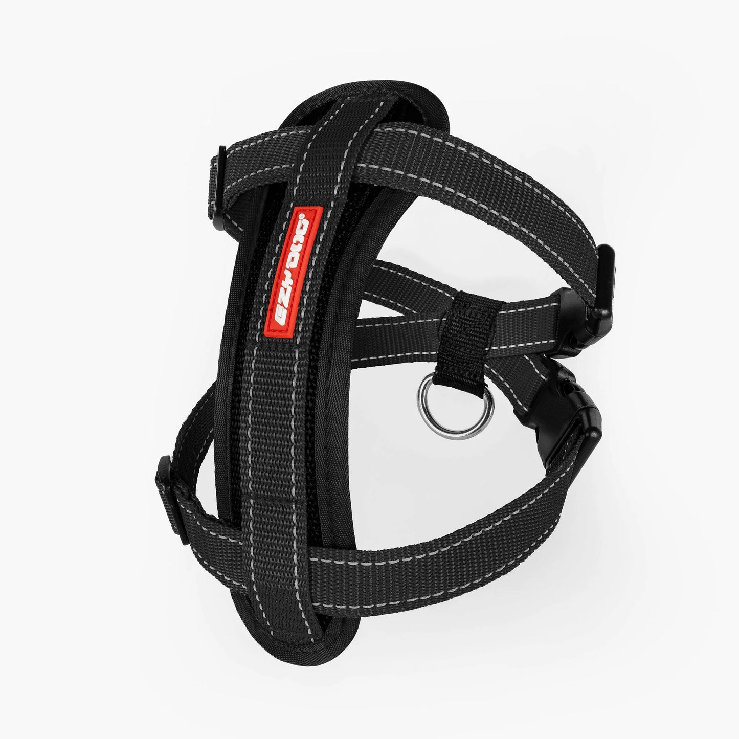 EzyDog Chest Plate Harness Black