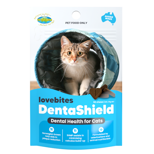 Vetafarm Lovebites Cat DentaShield Dental Health For Cats