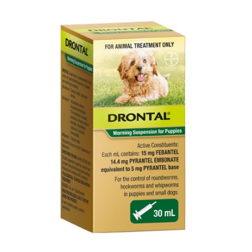 Drontal Worming Suspension for Puppies