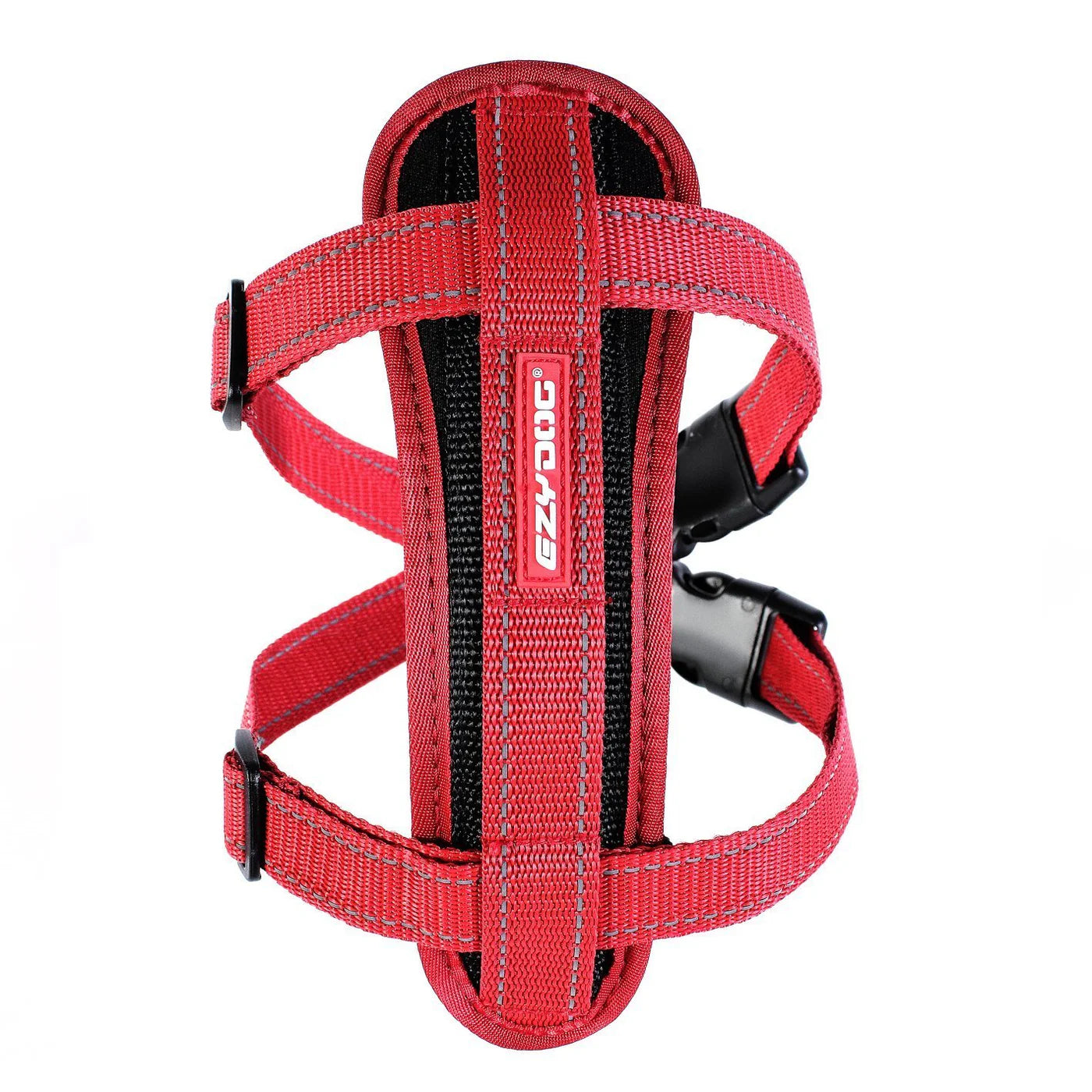 EzyDog Chest Plate Harness Red