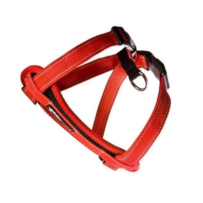 EzyDog Chest Plate Harness Red