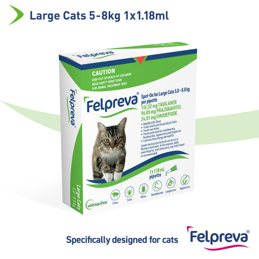 Felpreva Spot-On Solution for Medium Cats