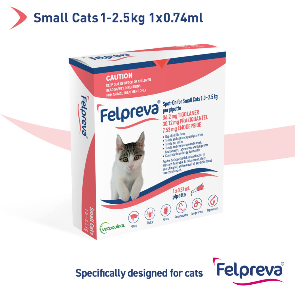 Felpreva Spot-On Solution for Small Cats