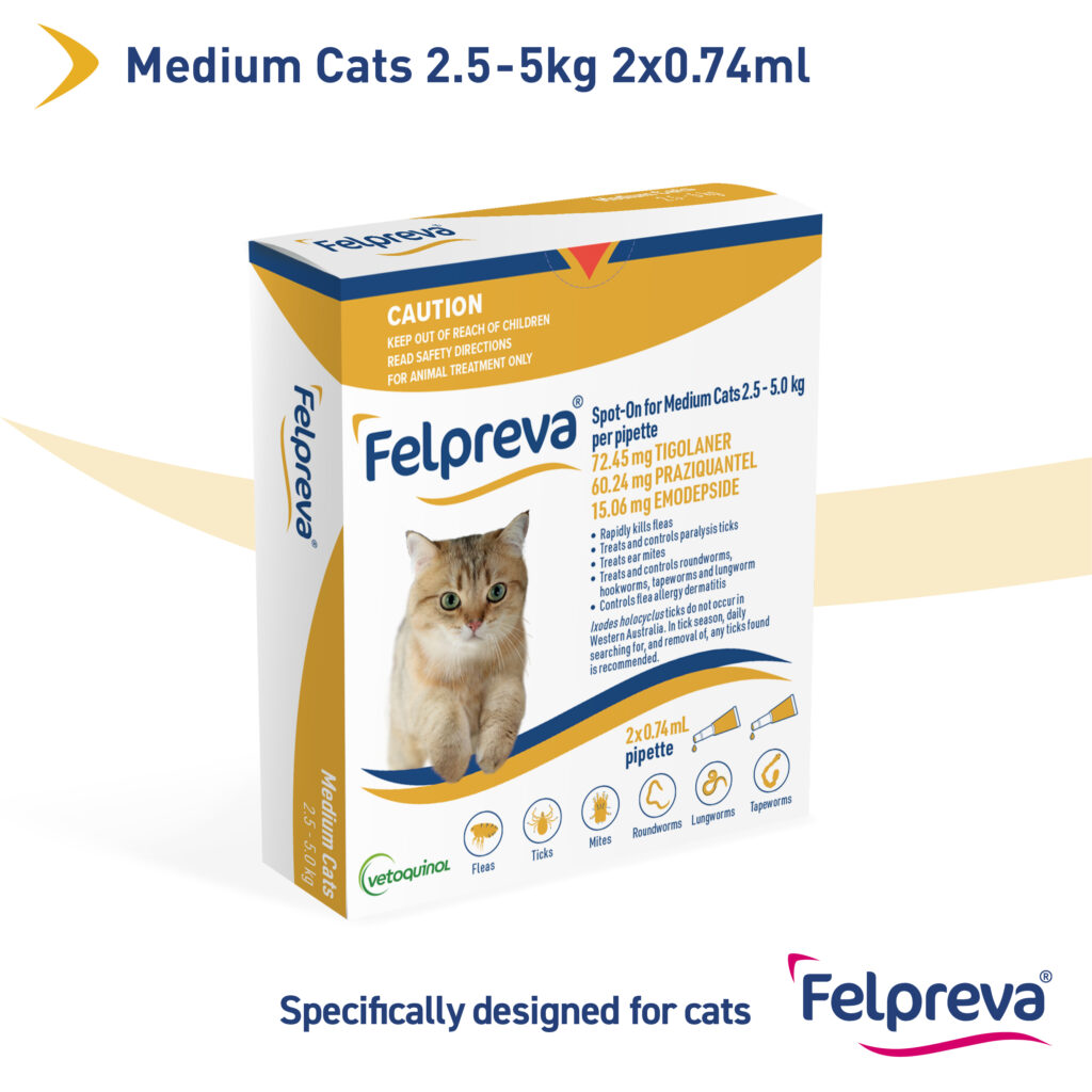 Felpreva Spot-On Solution for Medium Cats