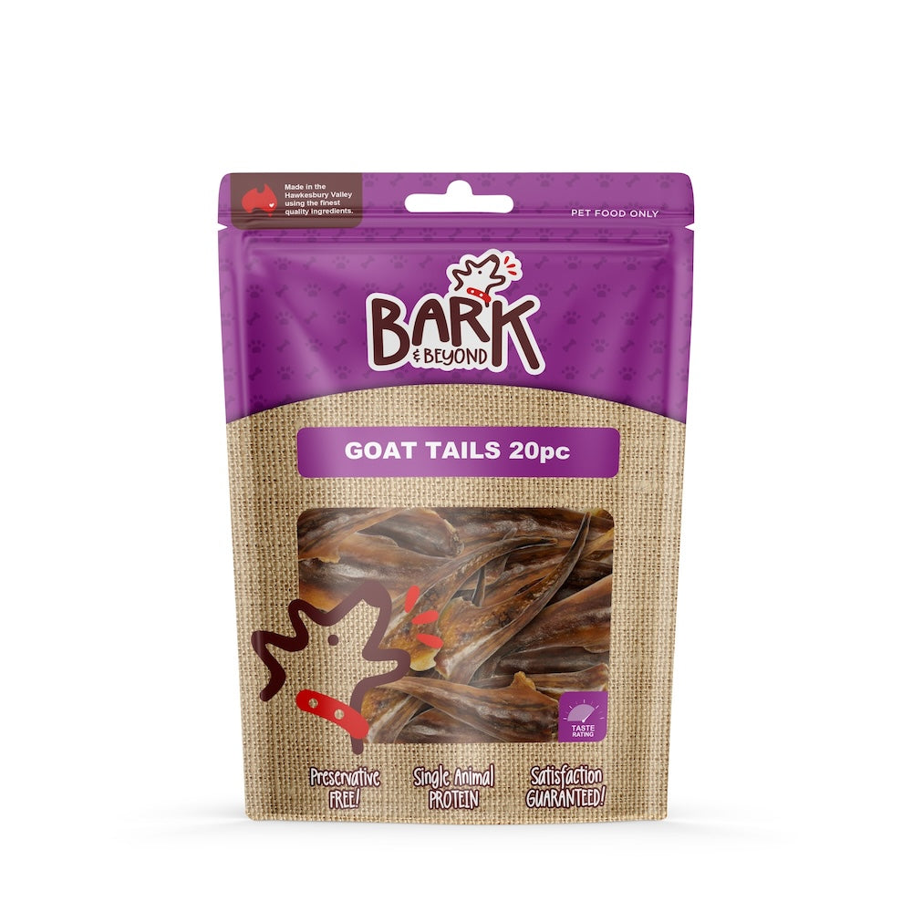 Bark & Beyond Goat Tails 20pk