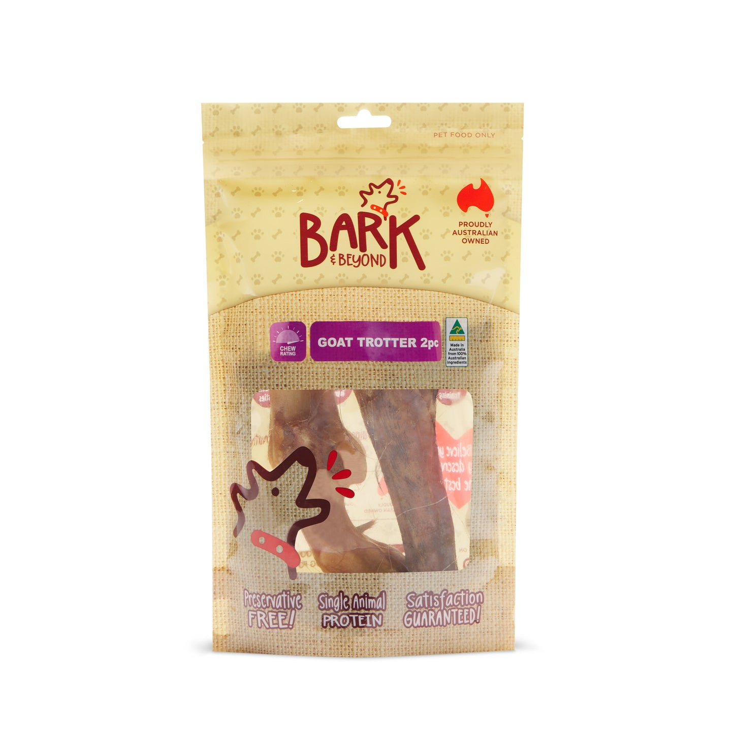 Bark & Beyond Goat Trotter 2pk