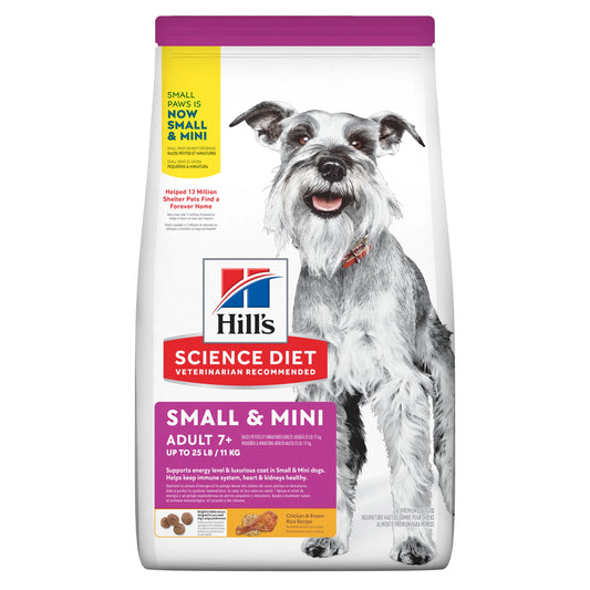 Hill's Science Diet Adult 7+ Senior Small & Mini Dry Dog Food