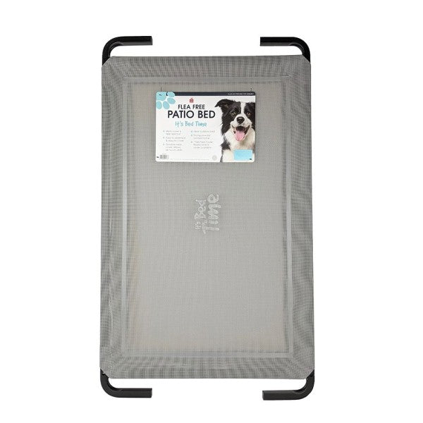 All Pet Care Patio Bed Grey