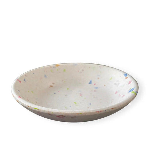 Catitude Melamine Cat Saucers 13.3x13.3x2.8cm French Terrazzo