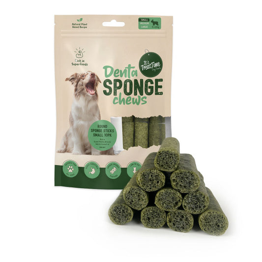 Denta Sponge Chews Round Sticks