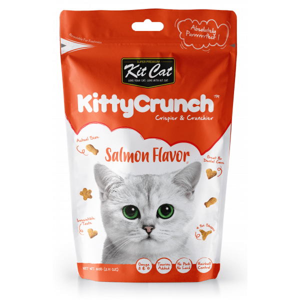 Kit Cat Kitty Crunch Salmon Flavour