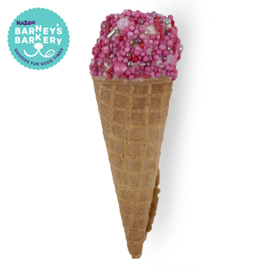 Kazoo Barney's Barkery Dog Ice Cream Cone