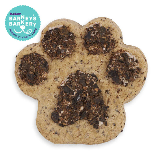 Kazoo Barney's Barkery Liver Pawprint