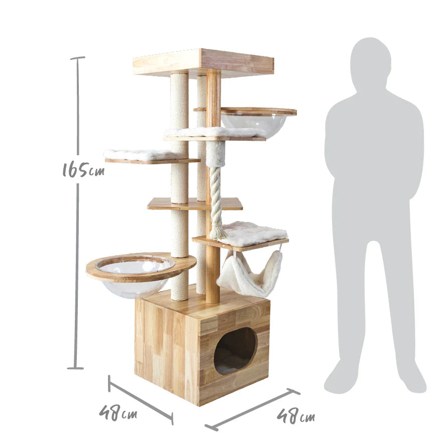 Scandi Cat Scratch Tree