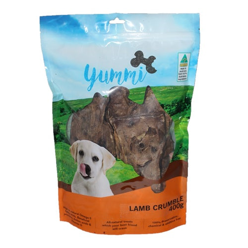 Yummi Lamb Crumble 400g