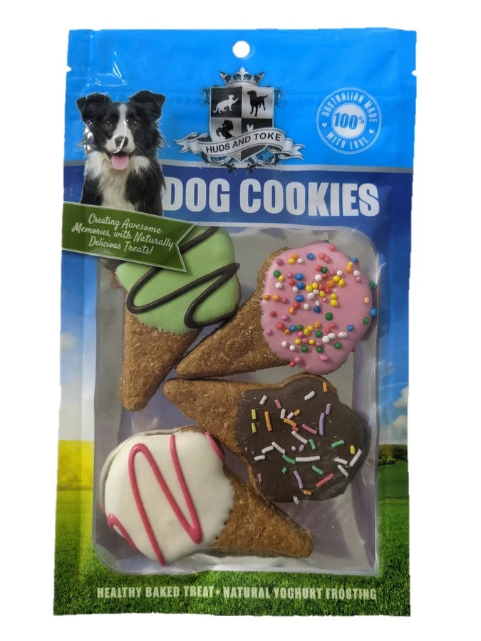 Huds & Toke Dog Cookies 4 Piece