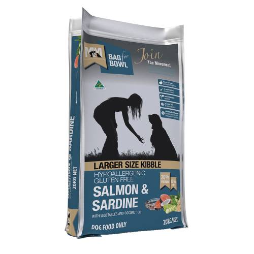 Meals For Mutts Large Breed Kibble Salmon & Sardine 20kg