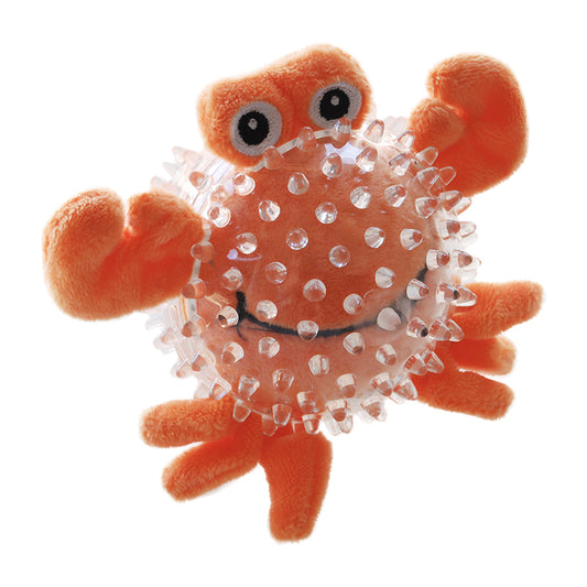 All Pet Ruff Play Plush Crab In Ball