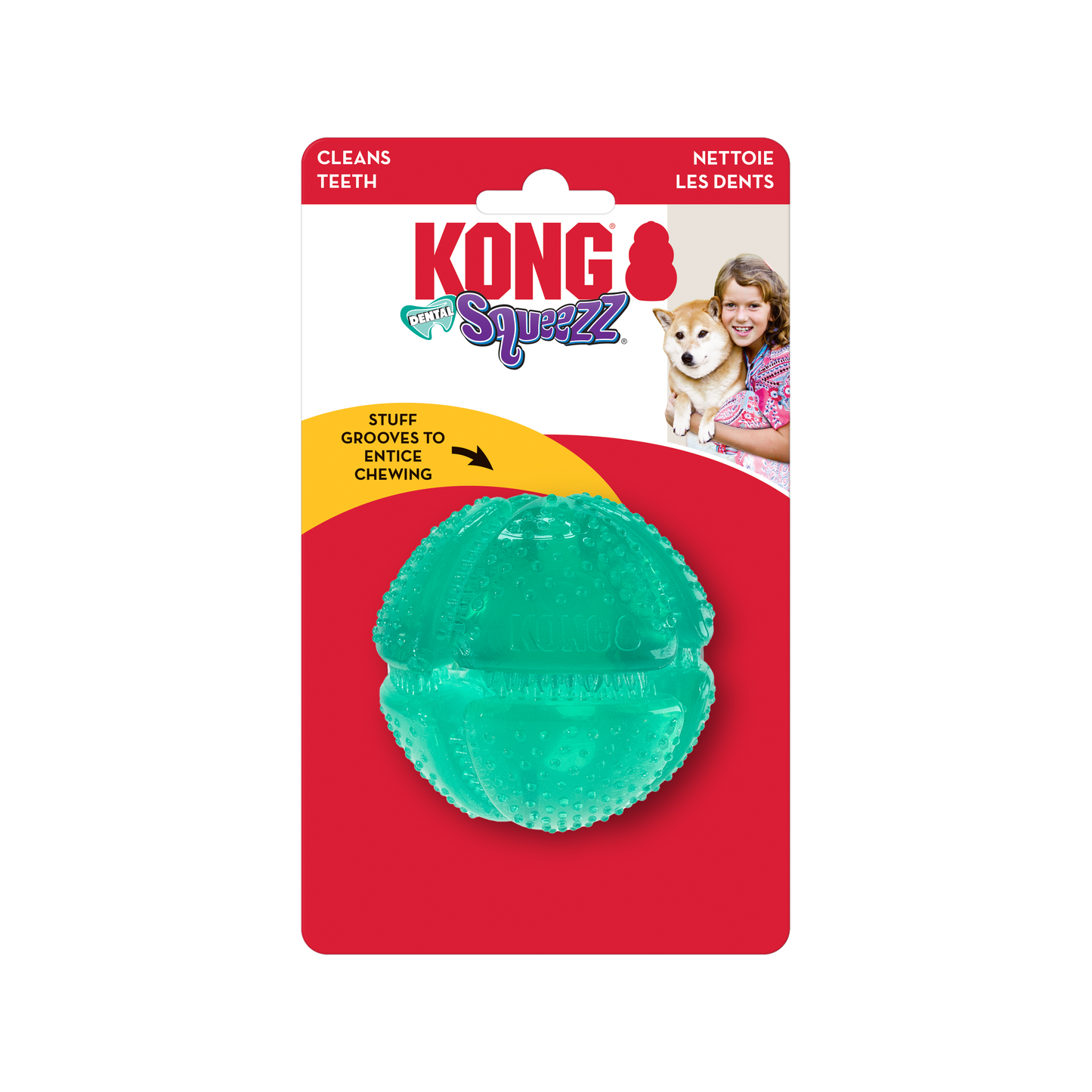 Kong Squeezz Dental Ball