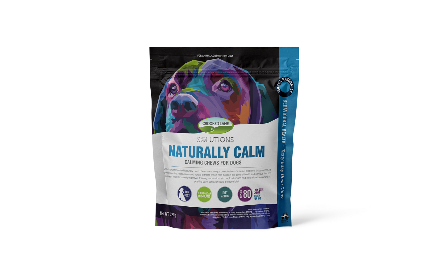 Naturally Calm Calming Chews for Dogs