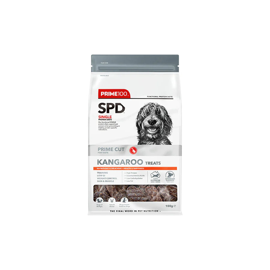 SPD™ Prime Cut Kangaroo Treats 100g