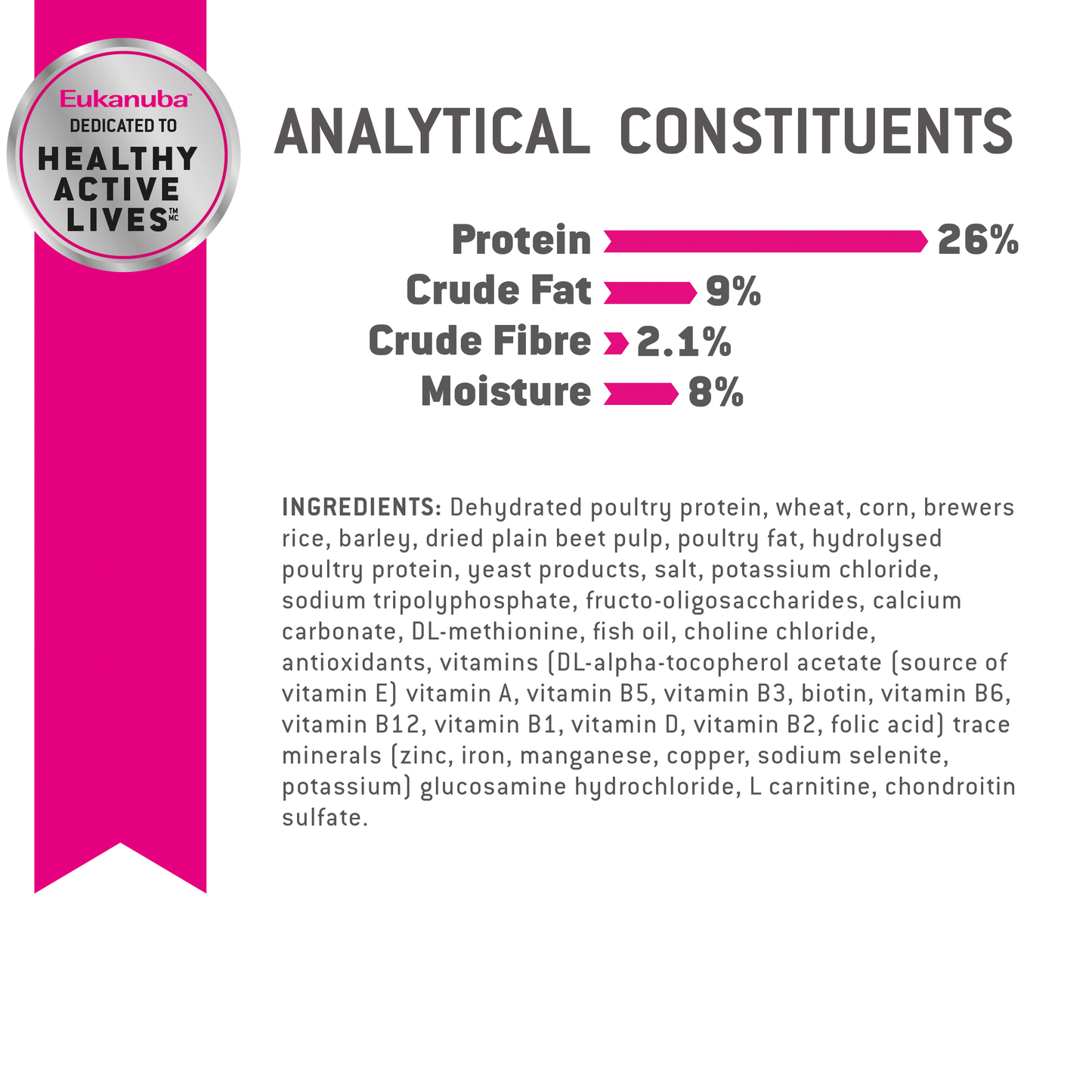 Eukanuba Large Breed Weight Control Adult Dog Food 14kg