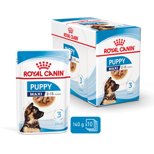 Royal Canin Maxi Puppy Gravy 10x140g