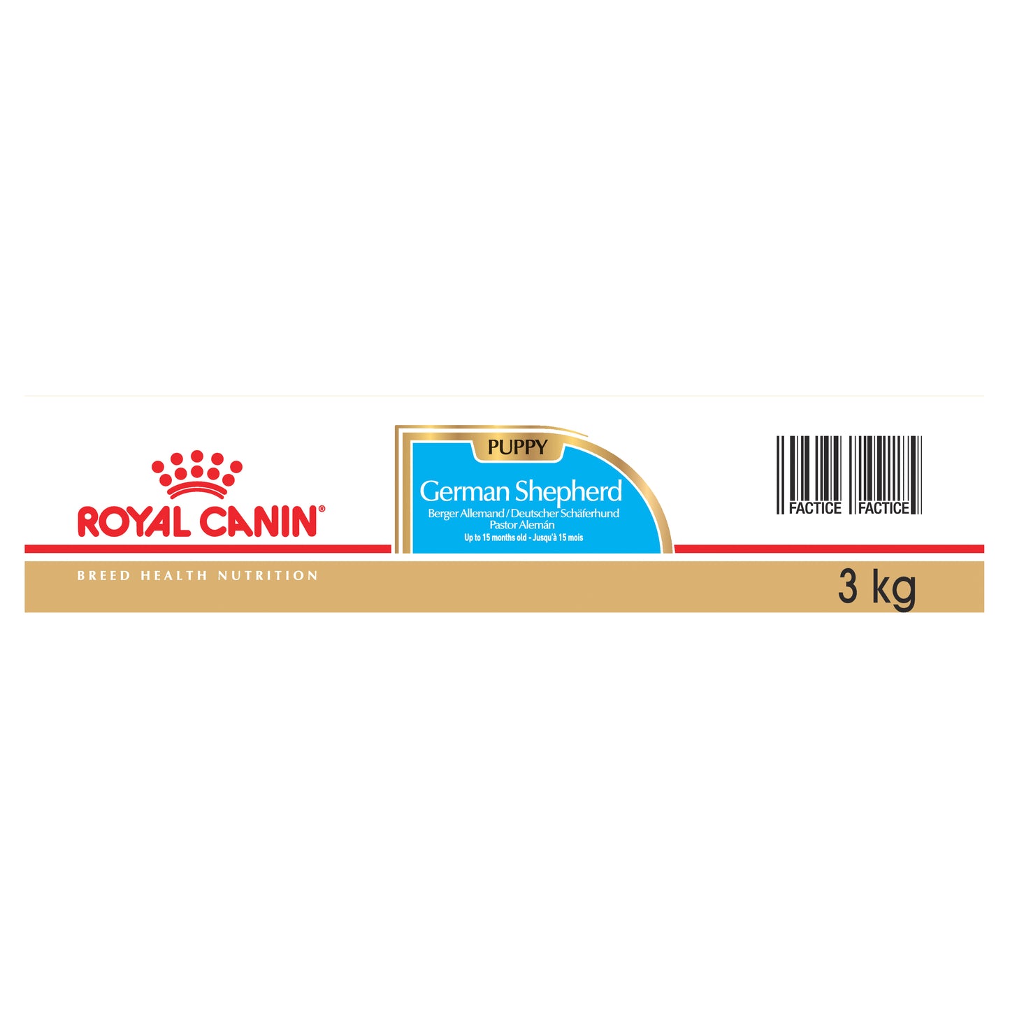 Royal Canin German Shepherd Puppy Dry Food 12kg