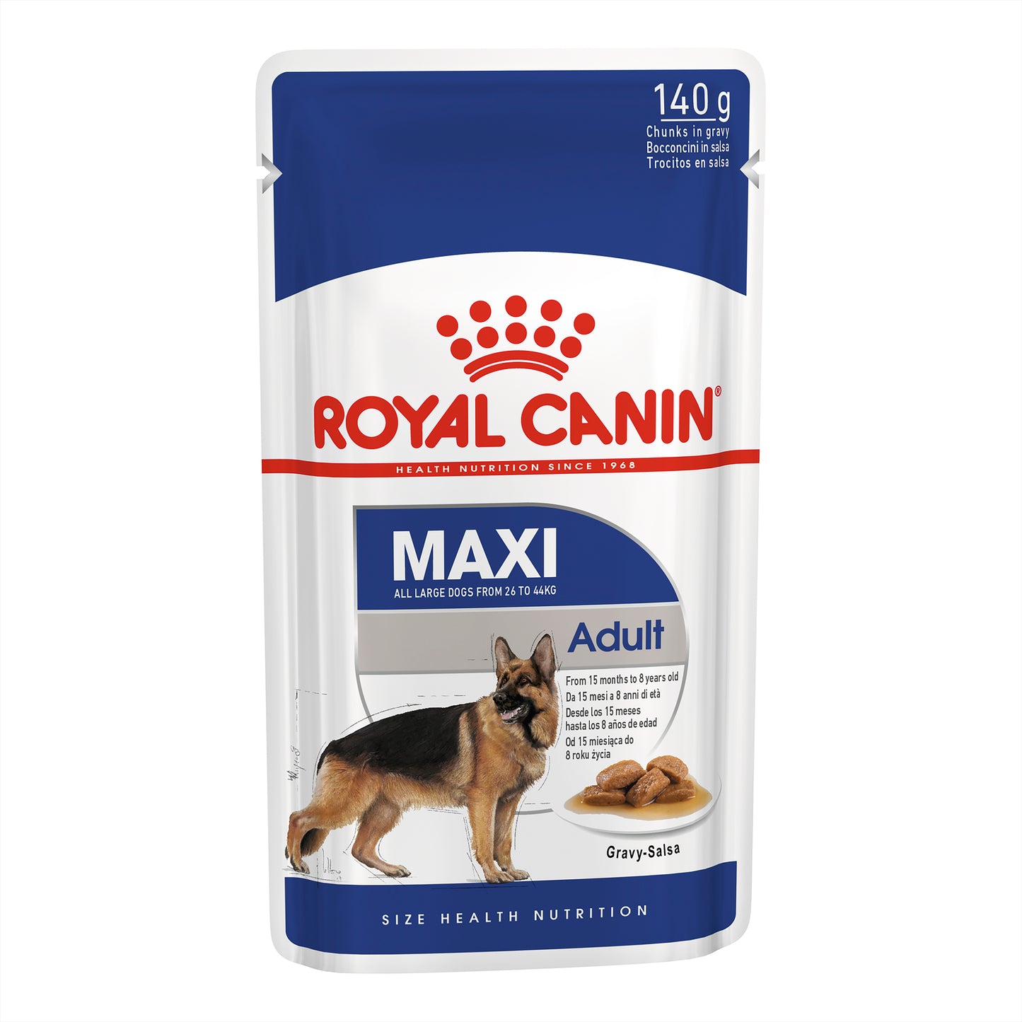 Royal Canin Maxi Adult Gravy 10x140g