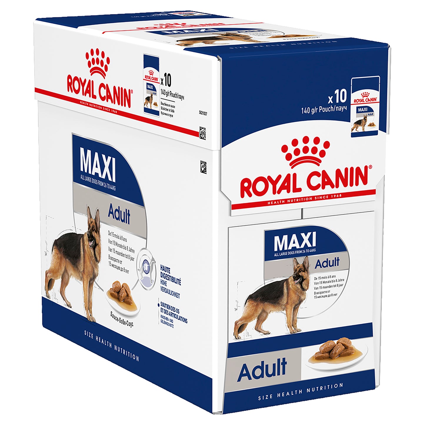 Royal Canin Maxi Adult Gravy 10x140g