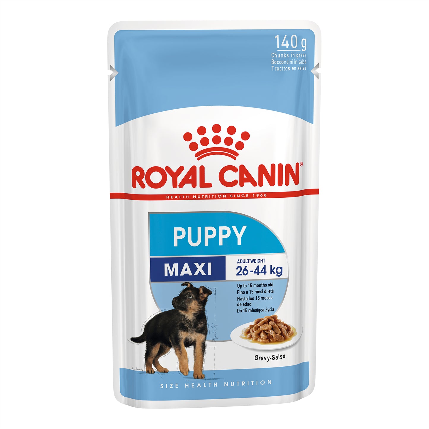 Royal Canin Maxi Puppy Gravy 10x140g