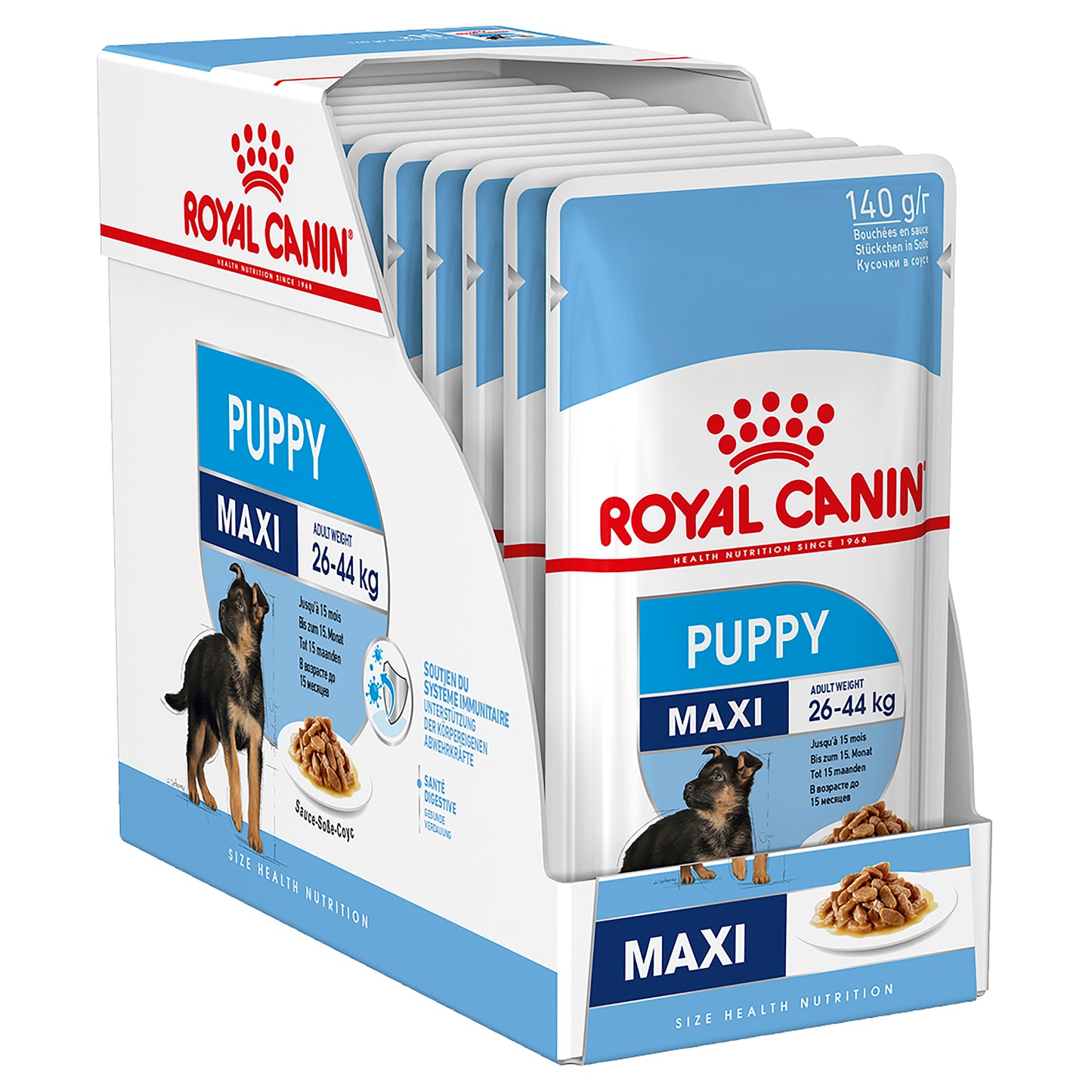 Royal Canin Maxi Puppy Gravy 10x140g