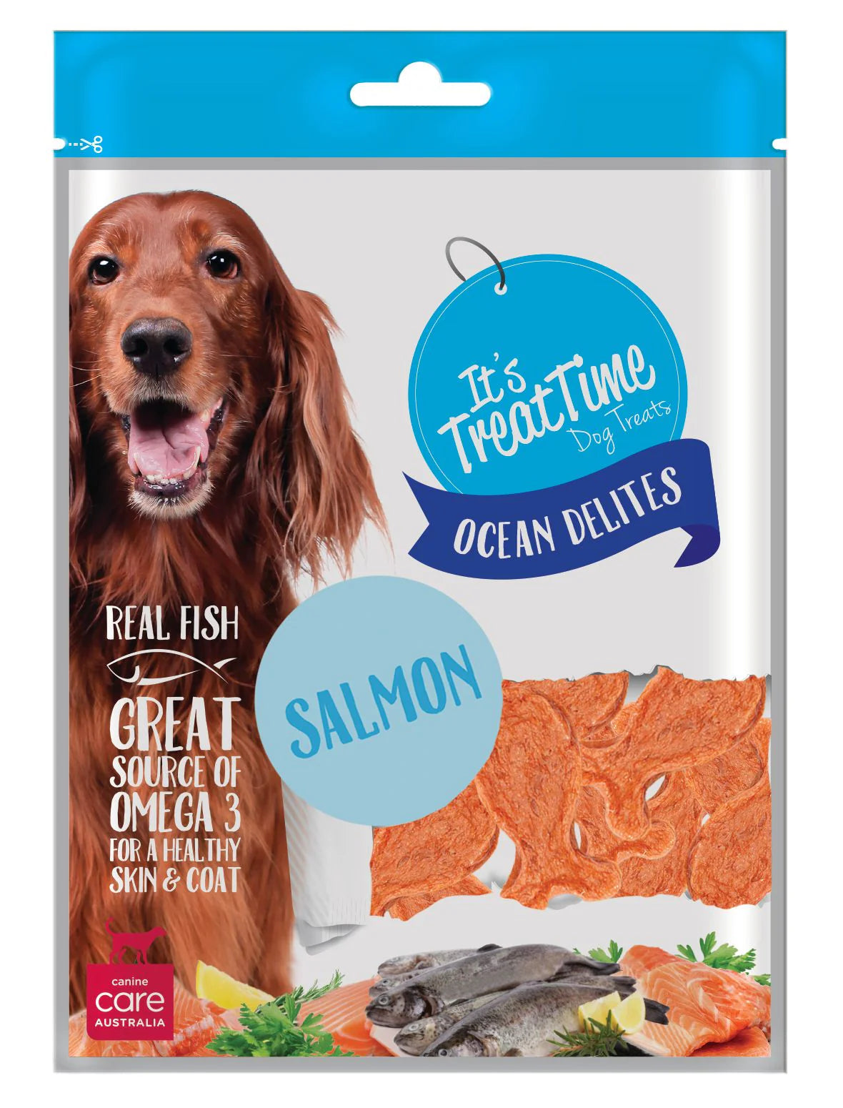 Its Treat Time Ocean Delites Salmon