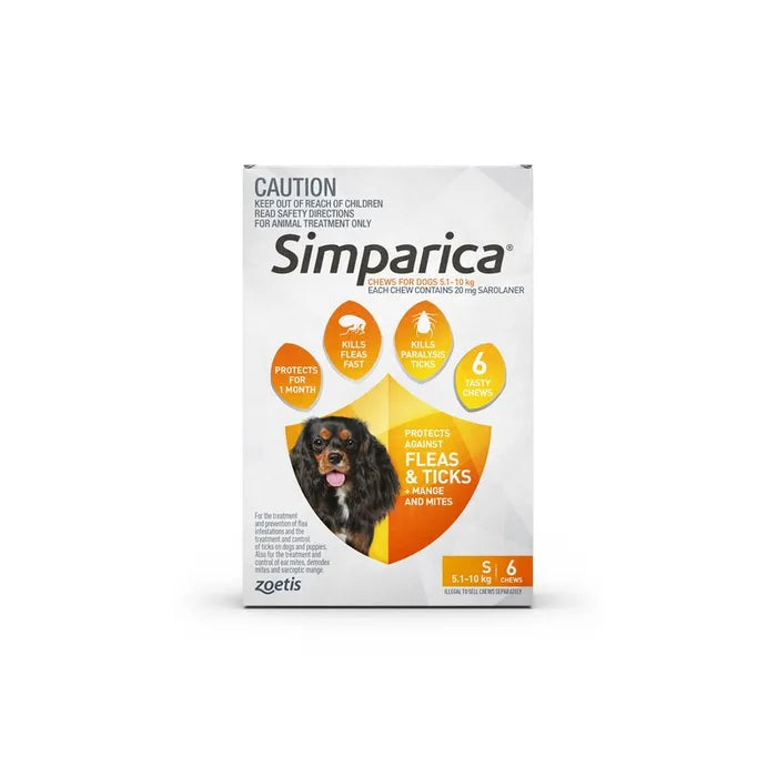 Simaprica Orange for Dogs 5.1-10kgs