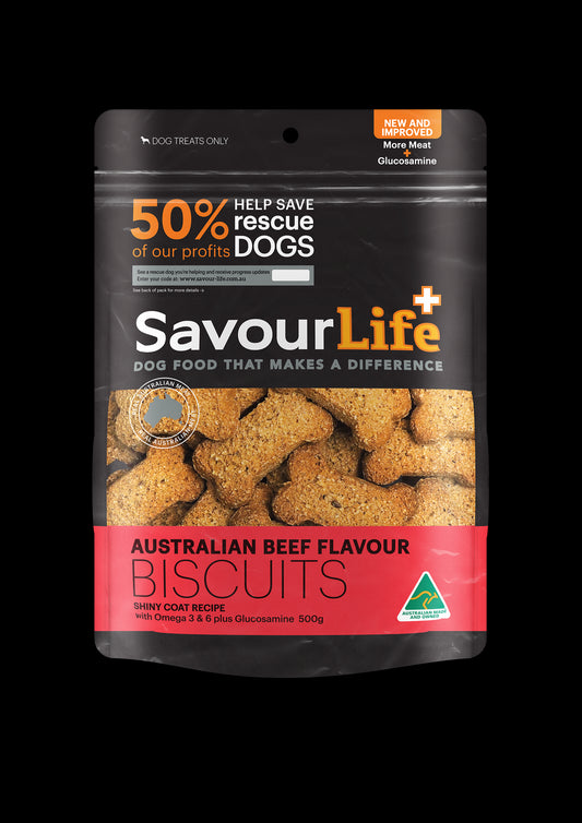 Savour Life Australian Beef Flavour Biscuits 500g