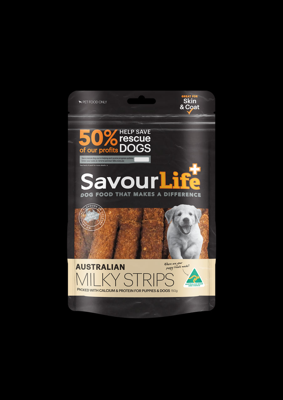 Savour Life Australian Milky Strips 150g