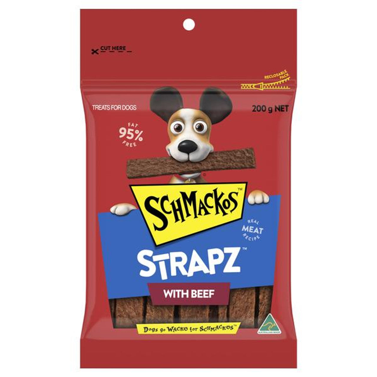 Schmackos Strapz Beef